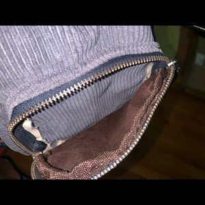 Bags - Grey corduroy mini backpack Bags - Grey corduroy mini backpack